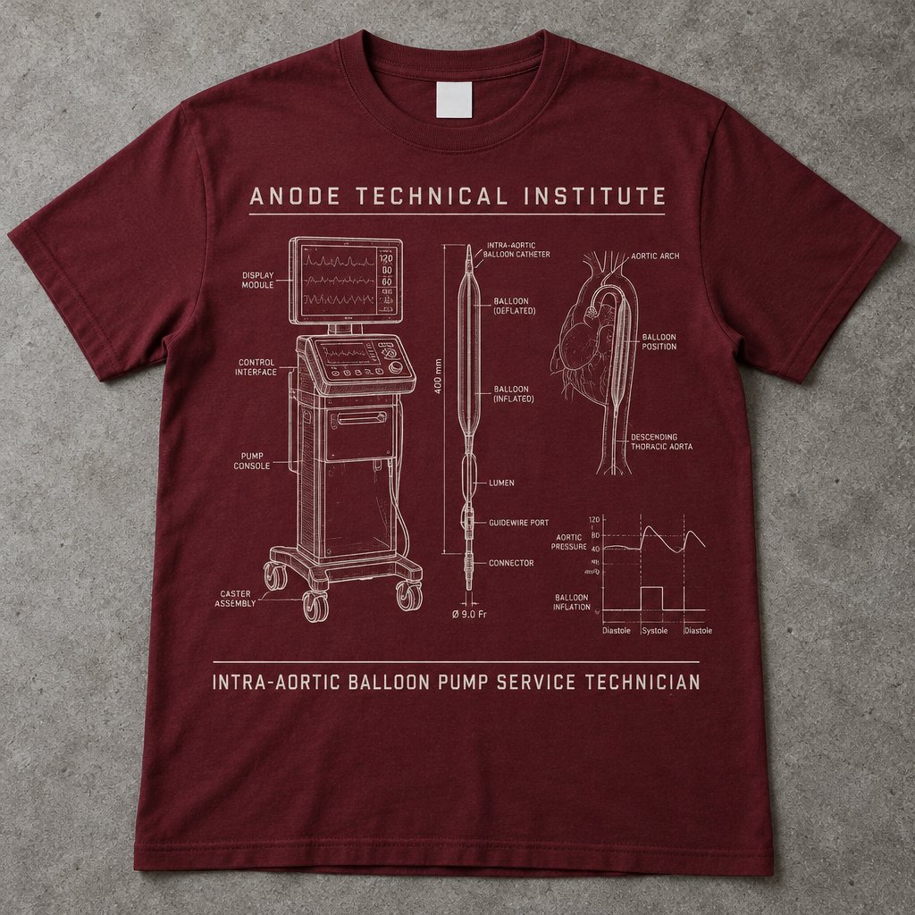 Intra-Aortic Balloon Pump Service Technician t-shirt