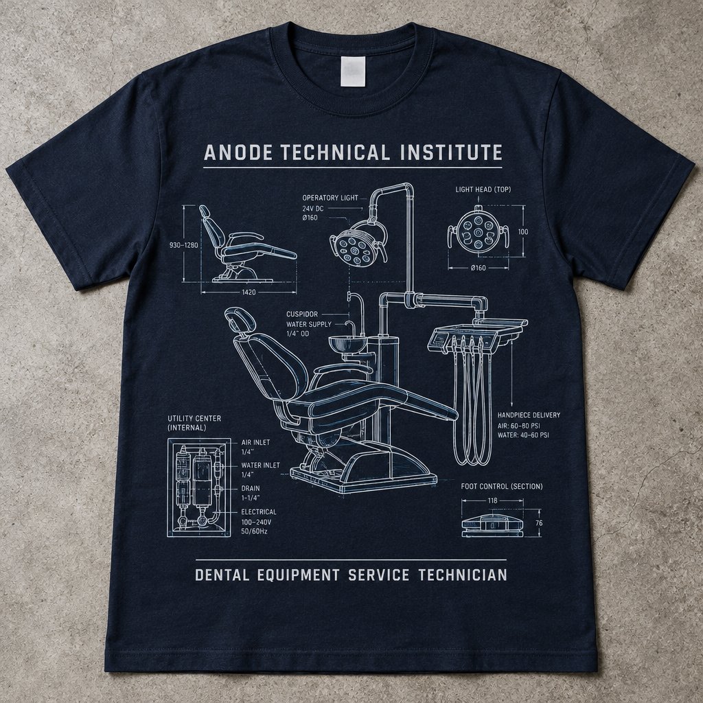 Dental Equipment Service Technician t-shirt