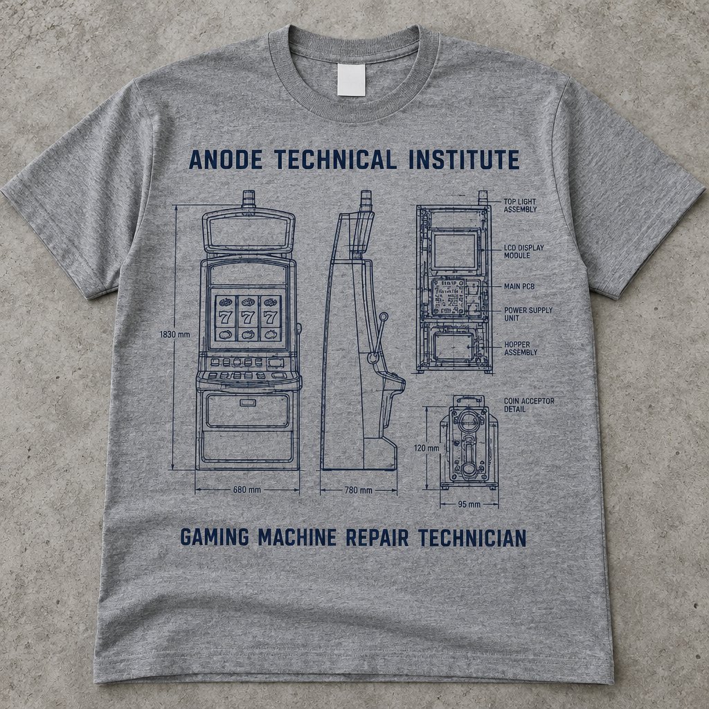 Gaming Machine Repair Technician t-shirt