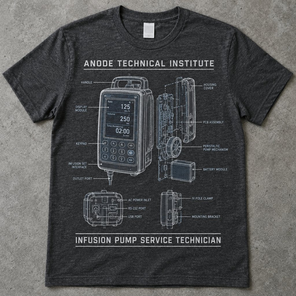 Infusion Pump Service Technician t-shirt