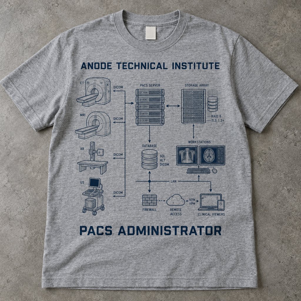 PACS Administrator t-shirt