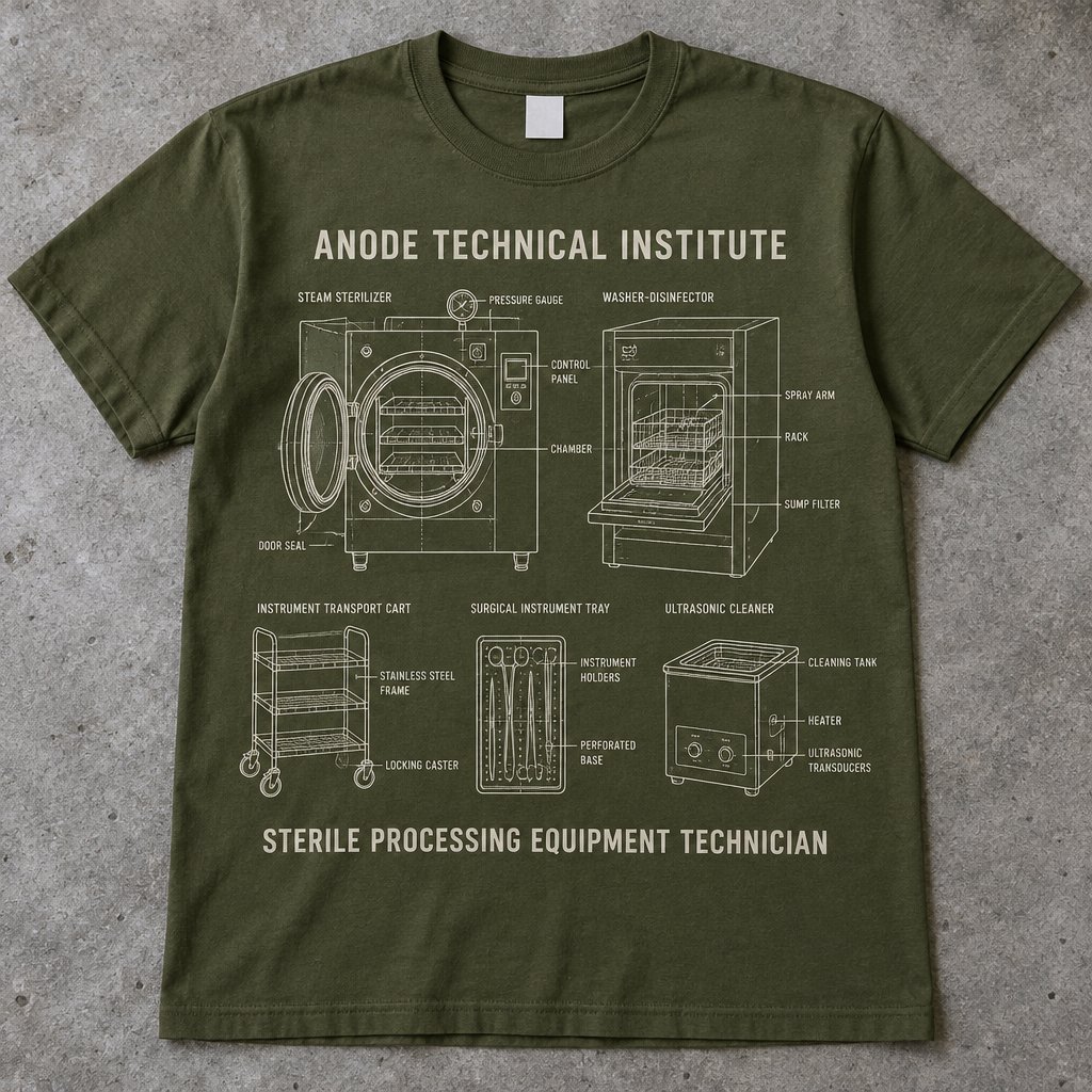 Sterile Processing Equipment Technician t-shirt