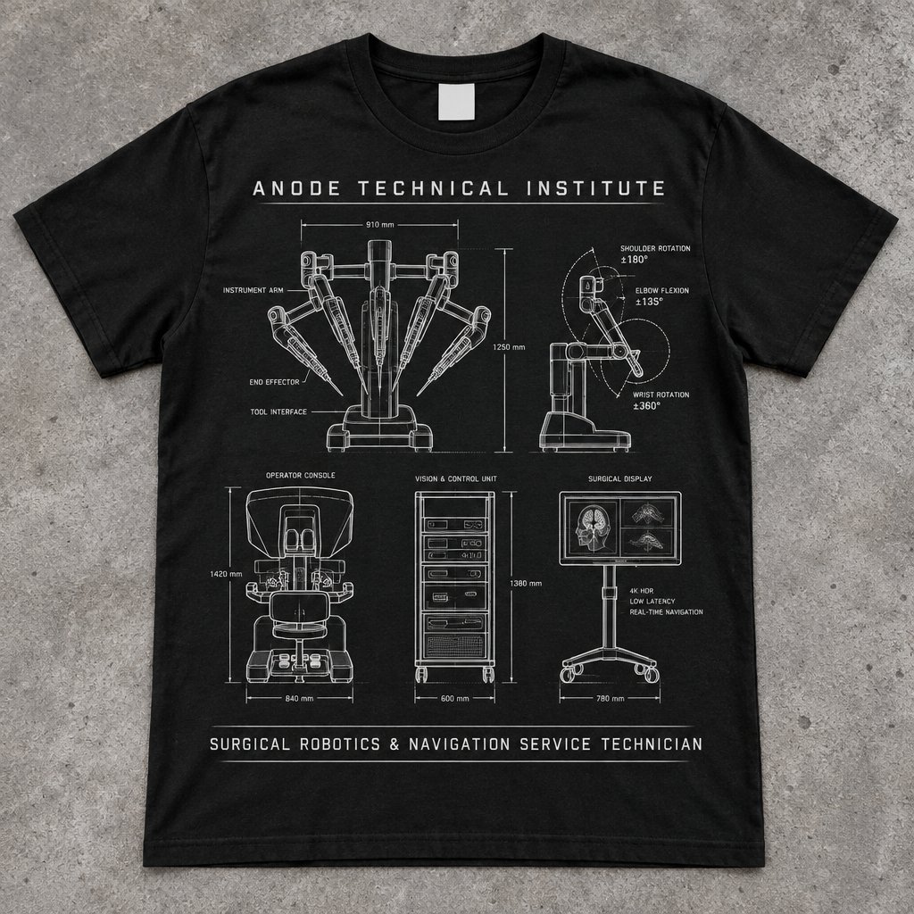 Surgical Robotics & Navigation Service Technician t-shirt