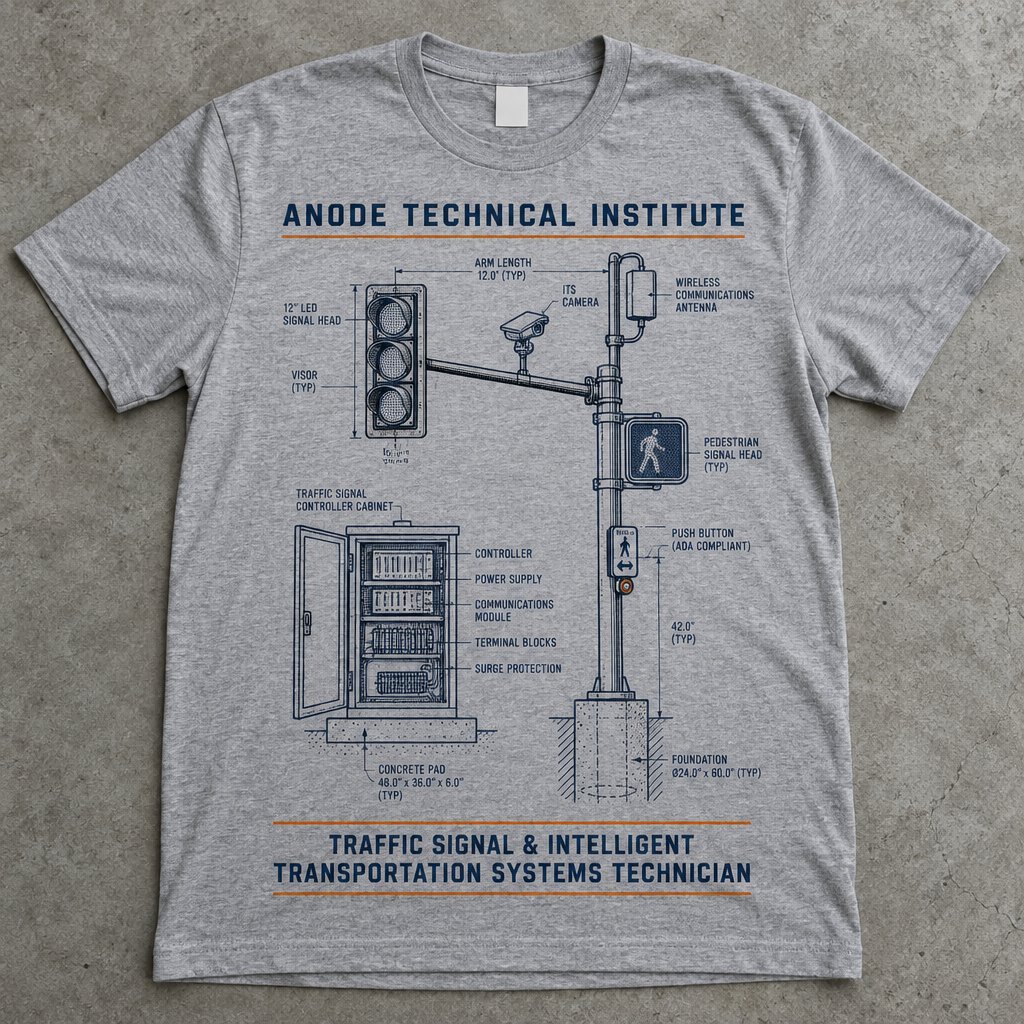 Traffic Signal & Intelligent Transportation Systems Technician t-shirt
